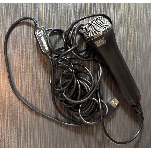 Rock Band / Guitar Hero USB Microphone for Gaming XBox PlayStation Wii PC PS3 - Picture 1 of 2